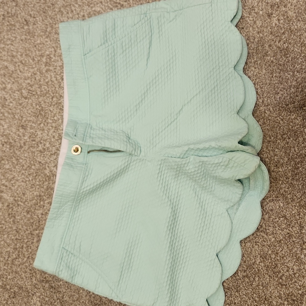 Lilly Pulitzer Buttercup Short in Mint - Size 10